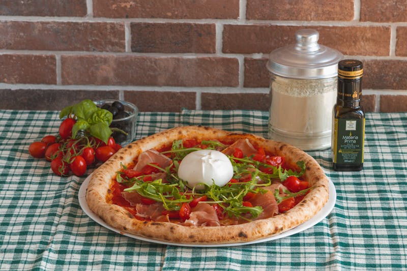 The Luce Special pizza with signature toppings